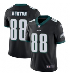 Youth Nike Philadelphia Eagles #88 Trey Burton Black Alternate Vapor Untouchable Limited Player NFL Jersey