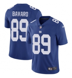 Youth Nike New York Giants #89 Mark Bavaro Elite Royal Blue Team Color NFL Jersey