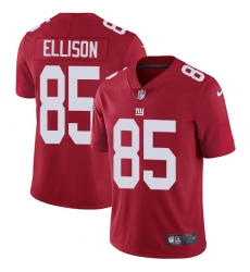 Youth Nike New York Giants #85 Rhett Ellison Red Alternate Vapor Untouchable Limited Player NFL Jersey