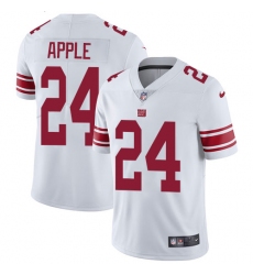 Men's Nike New York Giants #24 Eli Apple White Vapor Untouchable Limited Player NFL Jersey
