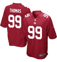 Men's Nike New York Giants #99 Robert Thomas Game Red Alternate NFL Jersey