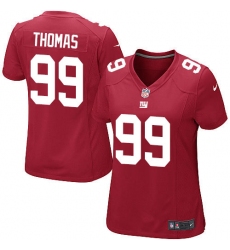 Women's Nike New York Giants #99 Robert Thomas Game Red Alternate NFL Jersey