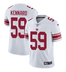 Youth Nike New York Giants #59 Devon Kennard Elite White NFL Jersey