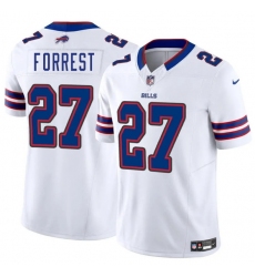 Men's Buffalo Bills #27 Darrick Forrest White 2025 F.U.S.E. Vapor Untouchable Limited Football Stitched Jersey