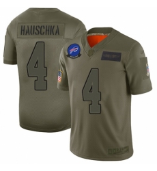 Women's Buffalo Bills #4 Stephen Hauschka Limited Camo 2019 Salute to Service Football Jersey