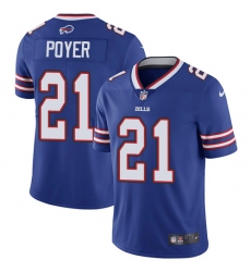 Men's Nike Buffalo Bills #21 Jordan Poyer Royal Blue Team Color Vapor Untouchable Limited Player NFL Jersey