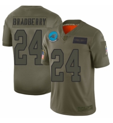 Youth Carolina Panthers #24 James Bradberry Limited Camo 2019 Salute to Service Football Jersey
