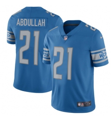 Youth Nike Detroit Lions #21 Ameer Abdullah Limited Light Blue Team Color Vapor Untouchable NFL Jersey